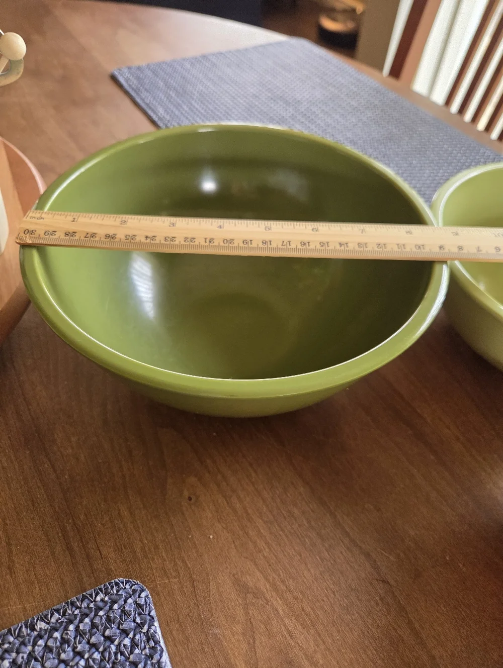 Vtg Melamine Mixing Bowl Set Certified International